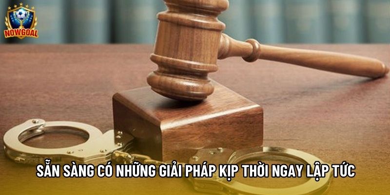 Sẵn sàng có những giải pháp kịp thời ngay lập tức